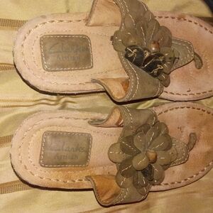 Clarks Artisan Kids Sandals - Brown